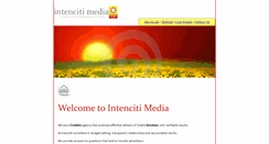 Desktop Screenshot of intencitimedia.com