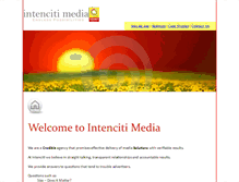 Tablet Screenshot of intencitimedia.com